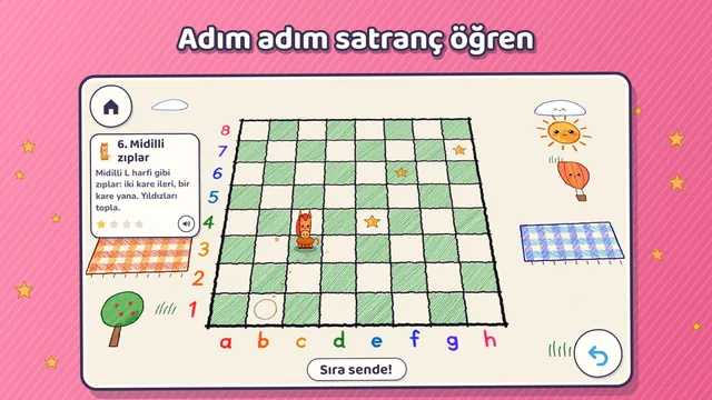 Ders: midilli L çizerek atlıyor ve yıldız topluyor