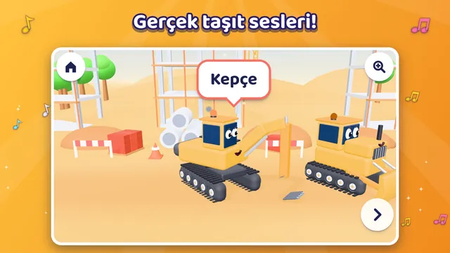 İnşaat alanında toprak kazan kepçe
