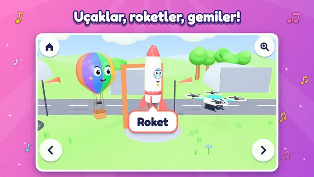 Gökyüzünde alev ve dumanla kalkan roket