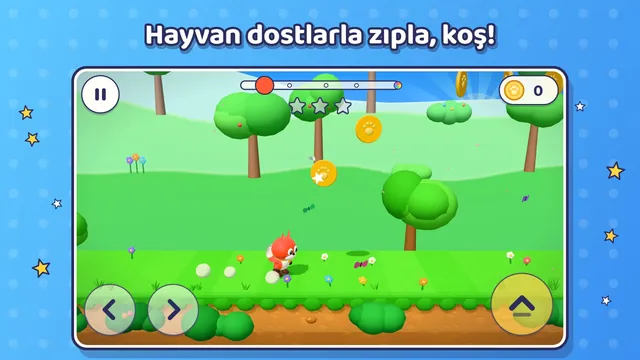 Çiçek Çayırı: tilki altın paraların altında koşuyor