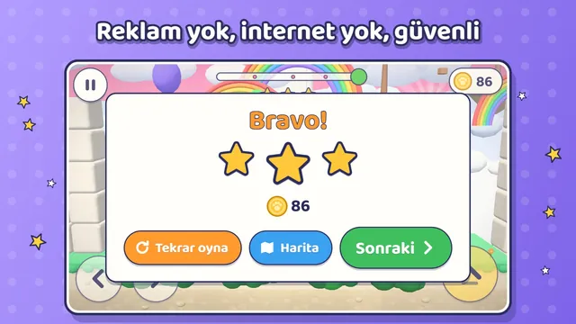 Bölüm sonu: üç büyük yıldız ve toplanan altınlar